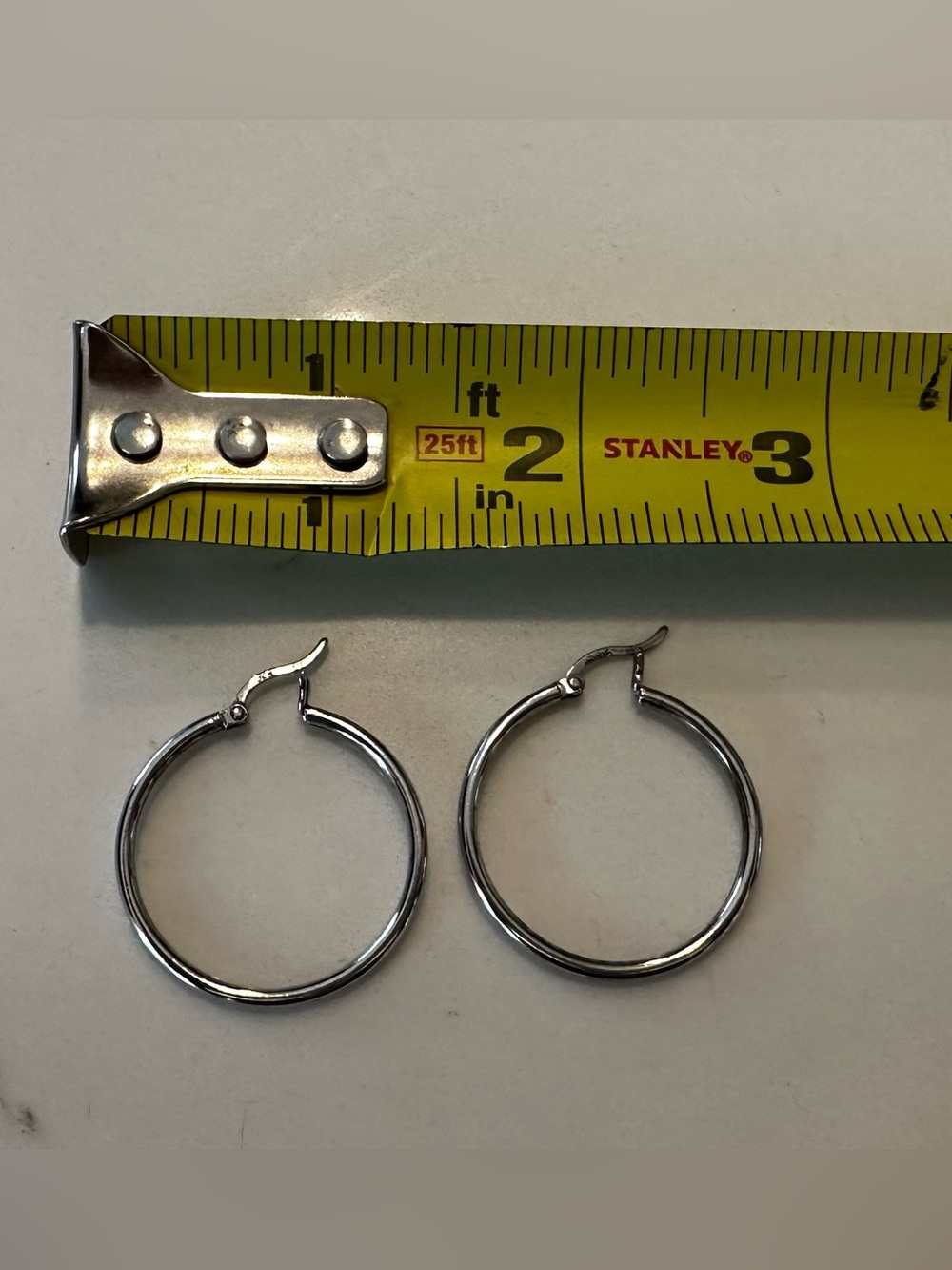 Sterling Silver 925 Hoop Earrings - Classic Silver Hoops